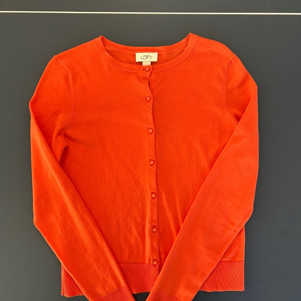 Soft Stretchy Pima Cotton Button Front Cardigan Sweater